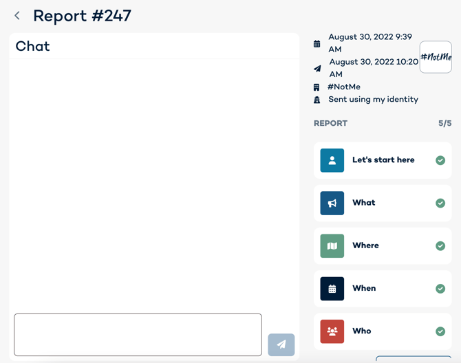 WebApp - After Submit